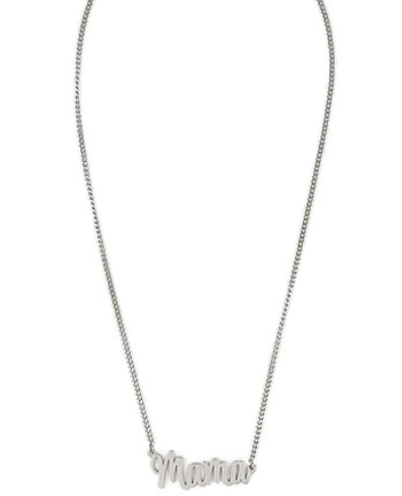 Metal MAMA Necklace