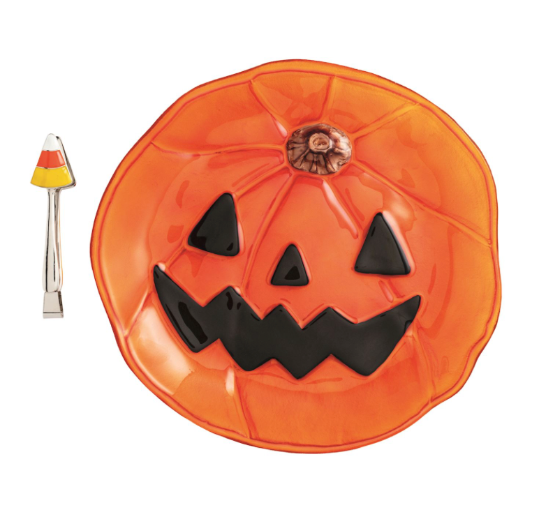 Jack-O-Lantern Platter Set