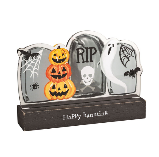 Acrylic Light Up Halloween Sitters