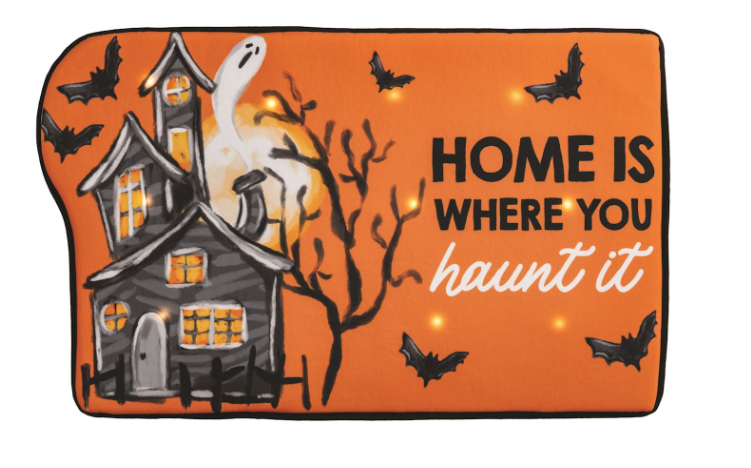 Home Is Where You Haunt It Doormat
