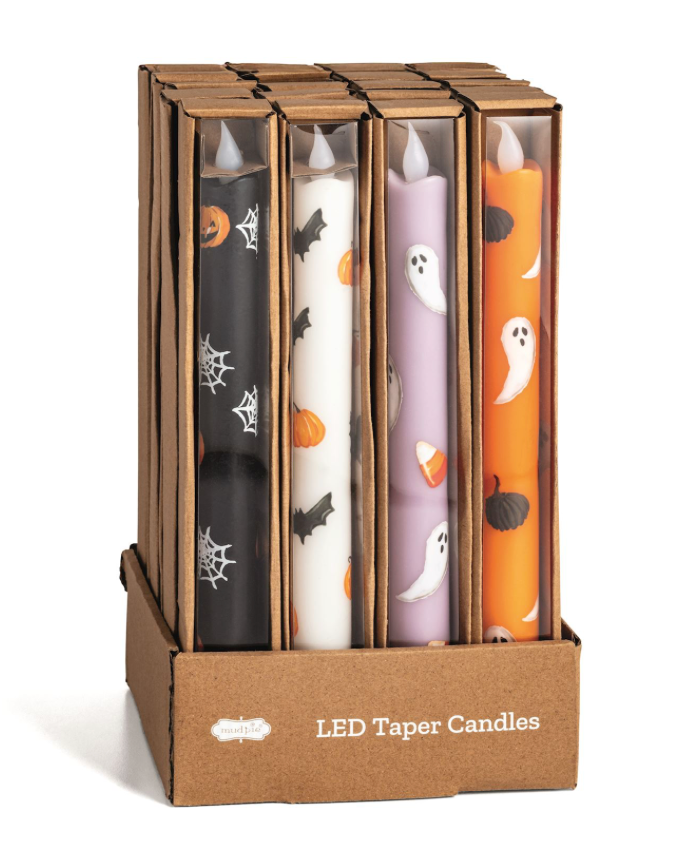 Halloween LED Taper Candles