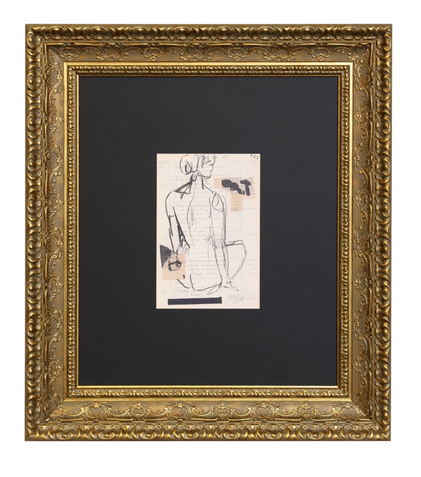 Abstract Figure Framed Wall Art