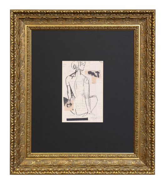 Abstract Figure Framed Wall Art