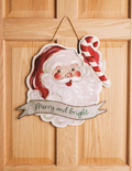 Vintage Santa Door Hanger
