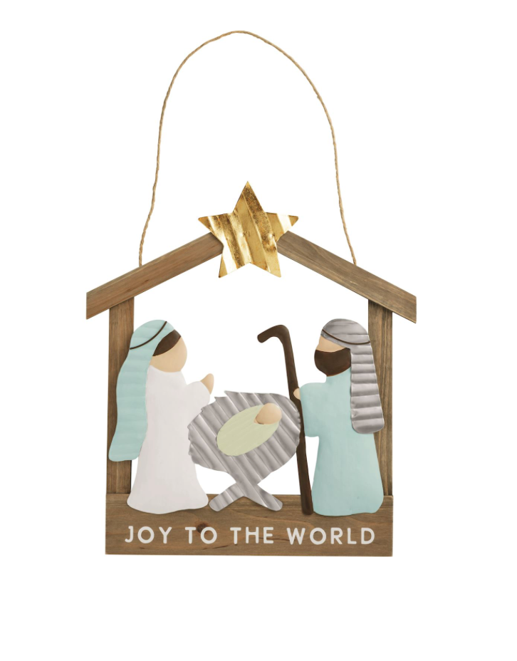 Nativity Door Hanger