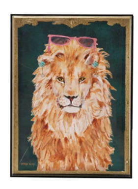 Hand-Painted Animals Wall Decor