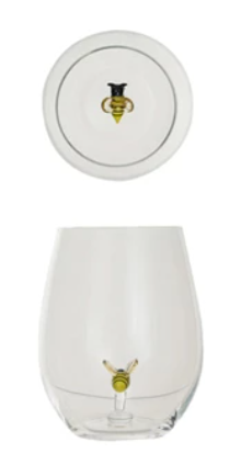 Stemless Wine Glass w/ Figure Inside