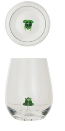 Stemless Wine Glass w/ Figure Inside