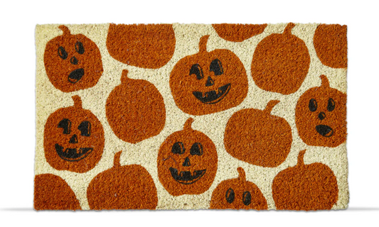 Jack O Lantern Coir Mat