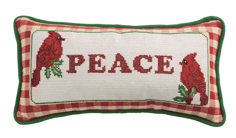 Cardinal Needlepoint Pillows