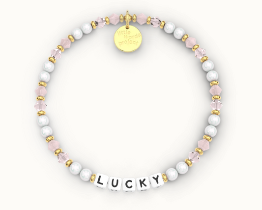 Little Words Project Bracelet- "Lucky"