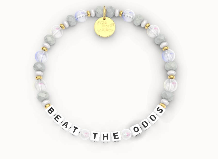 Little Words Project Bracelet- "Beat The Odds"