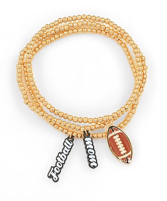 Sports Mom Bracelet Set