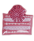 Stoneware Gift Shaped Plate
