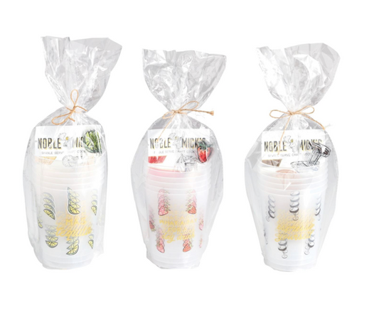 Cocktail Mix & Cup Sets