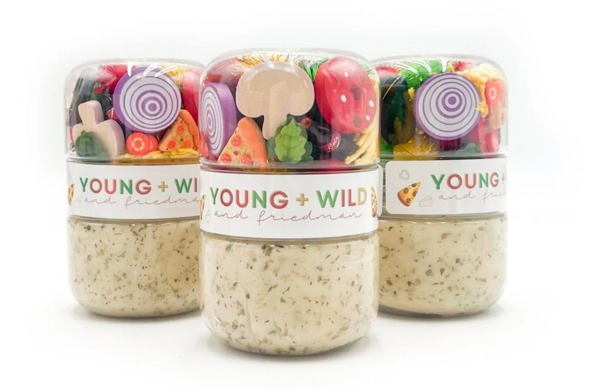 Grab & Go Sensory Dough Jars