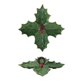 Ceramic Holly Shaped Leaf with Handle