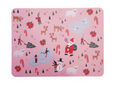 Silicone Baking Mat with North Pole Pattern
