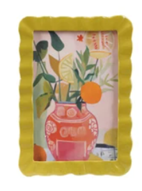 Framed Twisted/Bobbin/Ruffled Photo Frame