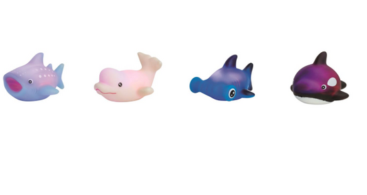 Ocean Light-Up Bath Toy Set