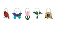 Garden Glass Suncatchers