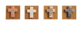 Marble Pocket Cross