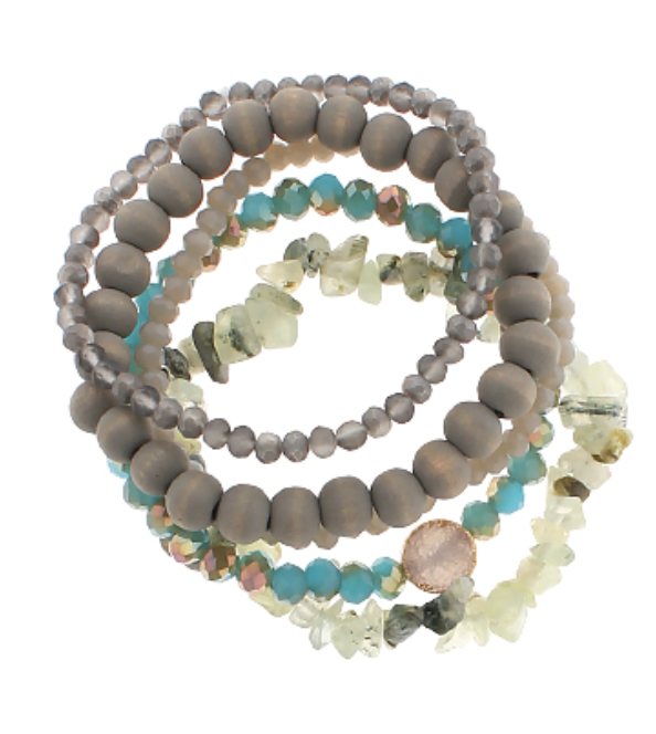 Druzy Beads Bracelet