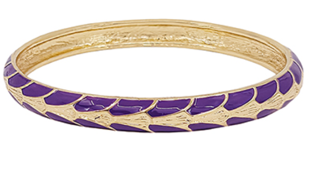 Geo Pattern Color Coated Bracelet