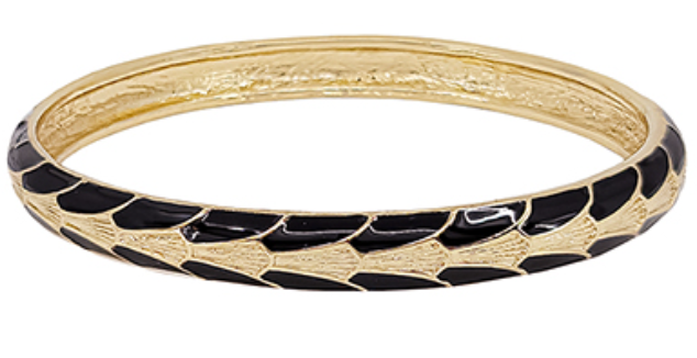 Geo Pattern Color Coated Bracelet