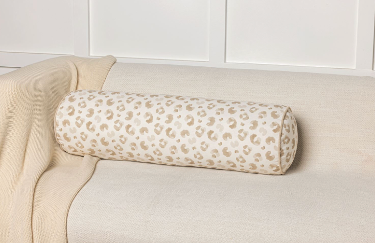 Leopard Bolster Pillow