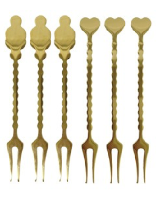 Stainless Steel Appetizer Forks