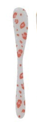 Animal Print Enameled Stainless Knife Set