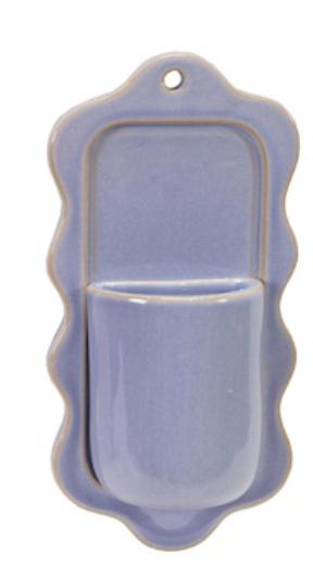 Stoneware Wall Vase