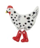 Stoneware Animal Fridge Magnet