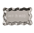 Mr. & Mrs. Metal Tray