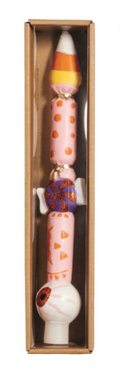Halloween Glitter Taper Candles