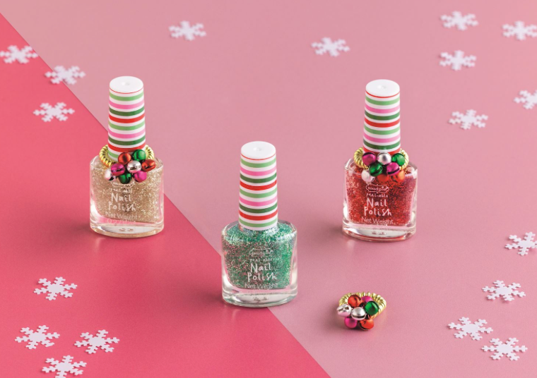 Christmas Nail Polish & Ring Sets