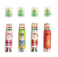 Christmas Pencil & Eraser Sets