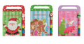 Christmas Color-By-Sticker Sets