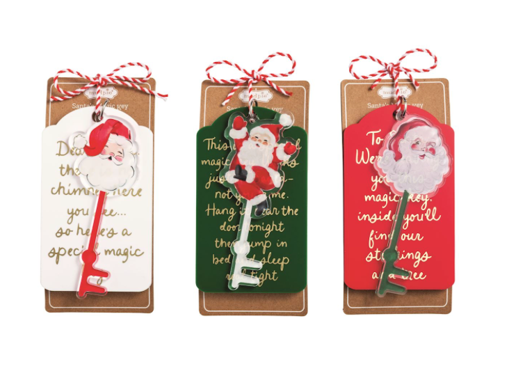 Santa Magic Key Tags