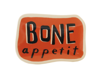 Whimsical Stoneware Halloween Dish