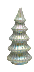 Iridescent Stoneware Christmas Tree