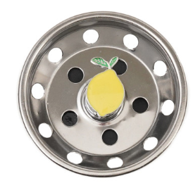 Stainless Steel Sink Strainer/Stopper with Icon