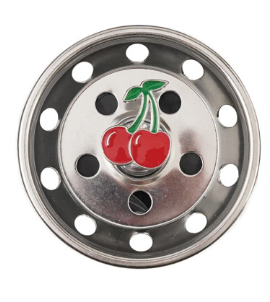 Stainless Steel Sink Strainer/Stopper with Icon