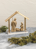 Gold Nativity Display