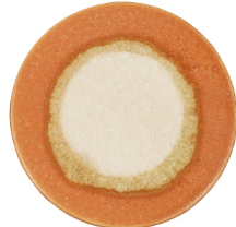 Reactive Crackle Glaze Stoneware Trivet