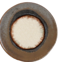 Reactive Crackle Glaze Stoneware Trivet