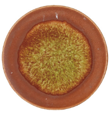 Reactive Crackle Glaze Stoneware Trivet