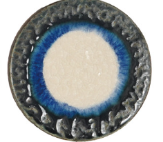 Reactive Crackle Glaze Stoneware Trivet