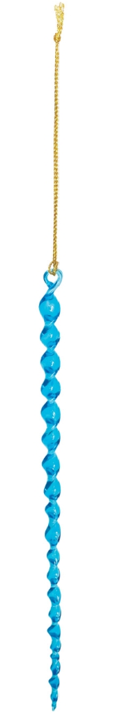 Handmade Glass Icicle Ornament
